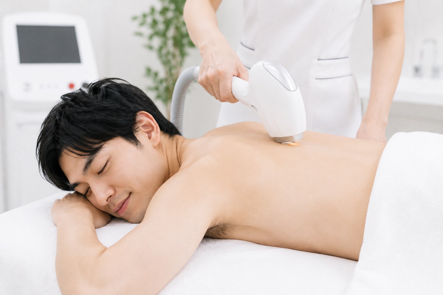 メンズ背中・胸の脱毛ガイド｜料金・効果・おすすめクリニック
